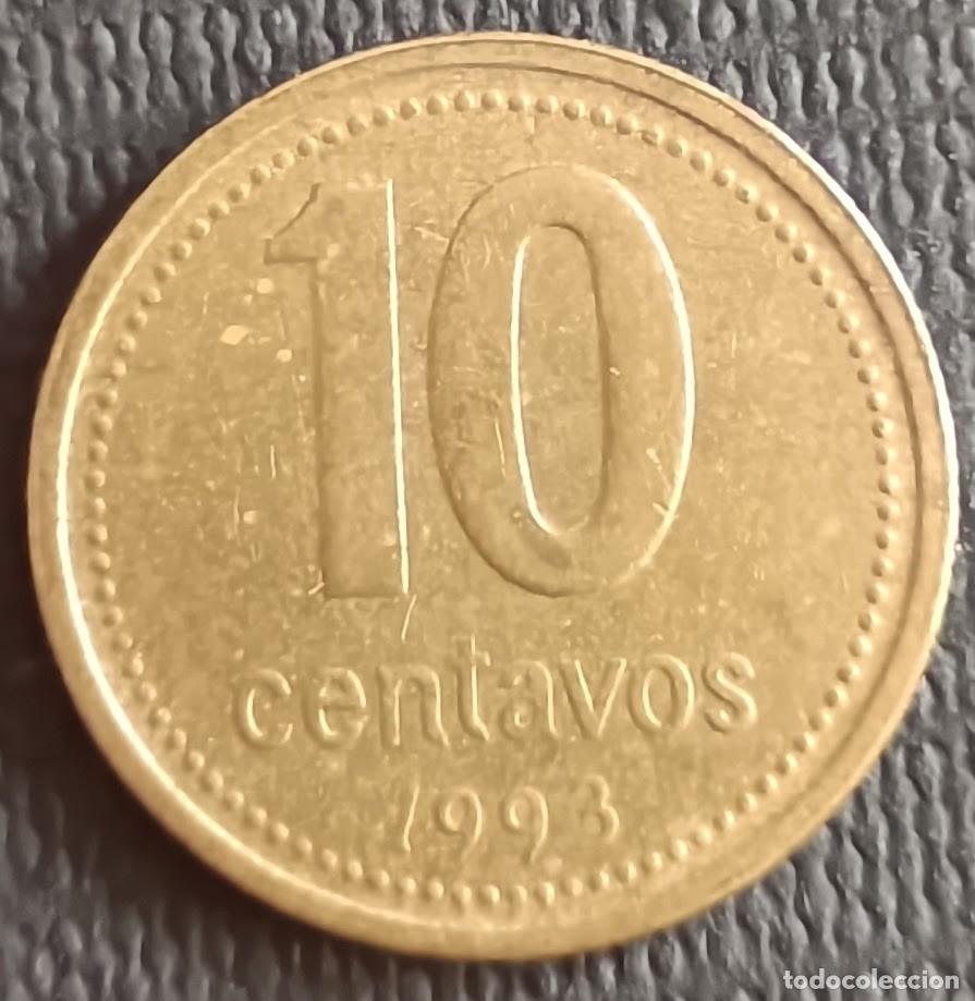Monedas antiguas de Am&eacute;rica: 10 centavos 1993 - Argentina - Foto 1