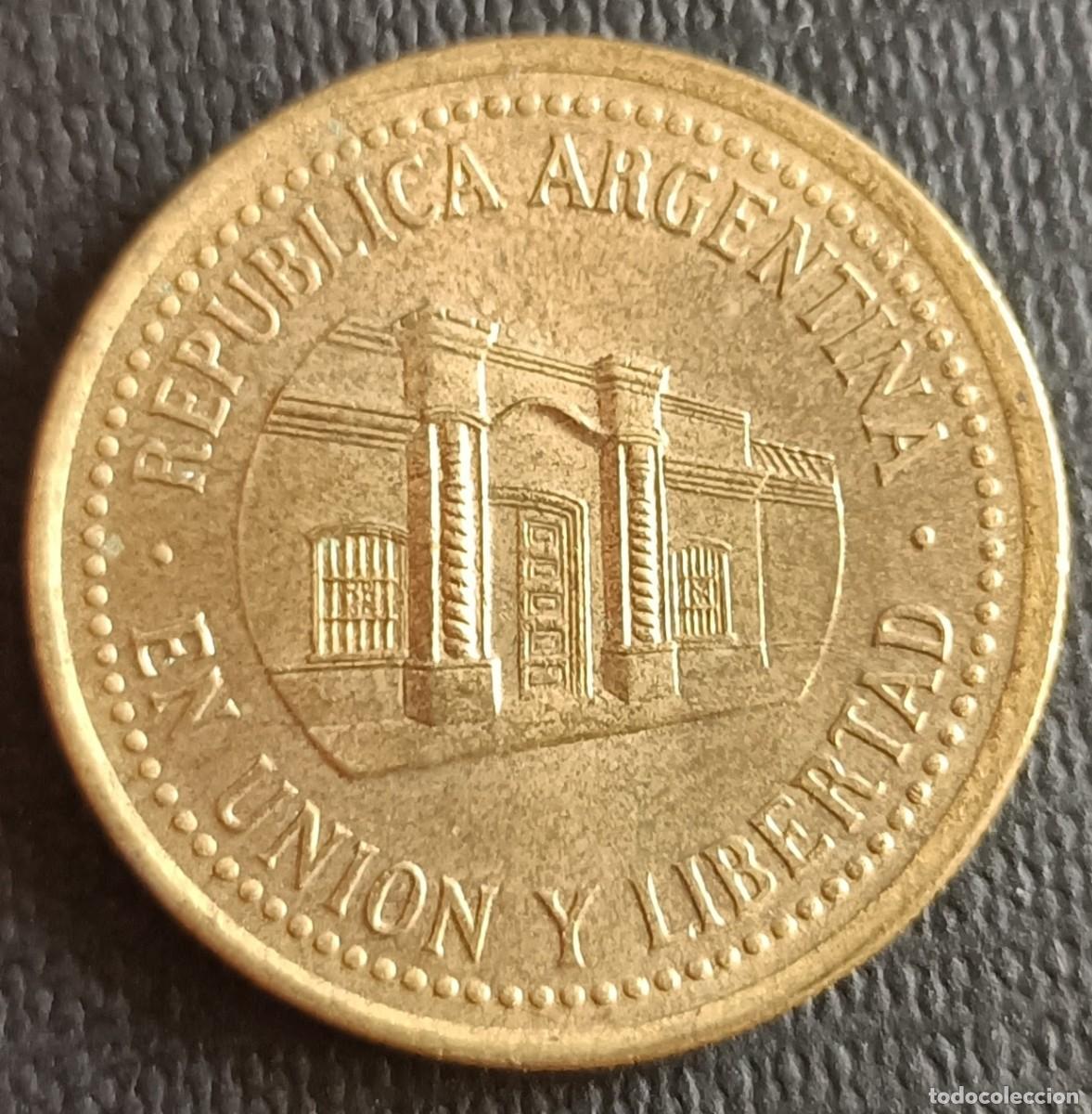 Monedas antiguas de Am&eacute;rica: 50 centavos 1993 - Argentina - Foto 2