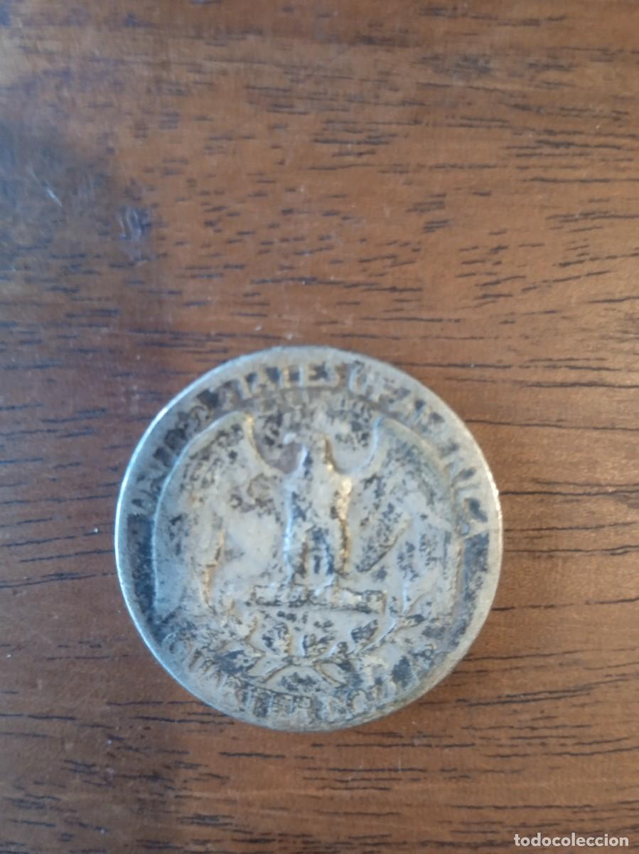 Monedas antiguas de Am&eacute;rica: CUARTO DE DOLAR LIBERTY 1951 - Foto 2