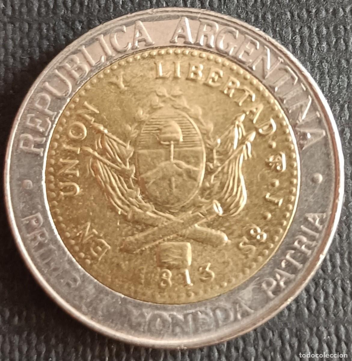 Monedas antiguas de Am&eacute;rica: 1 Peso 2013 - Argentina - Foto 2