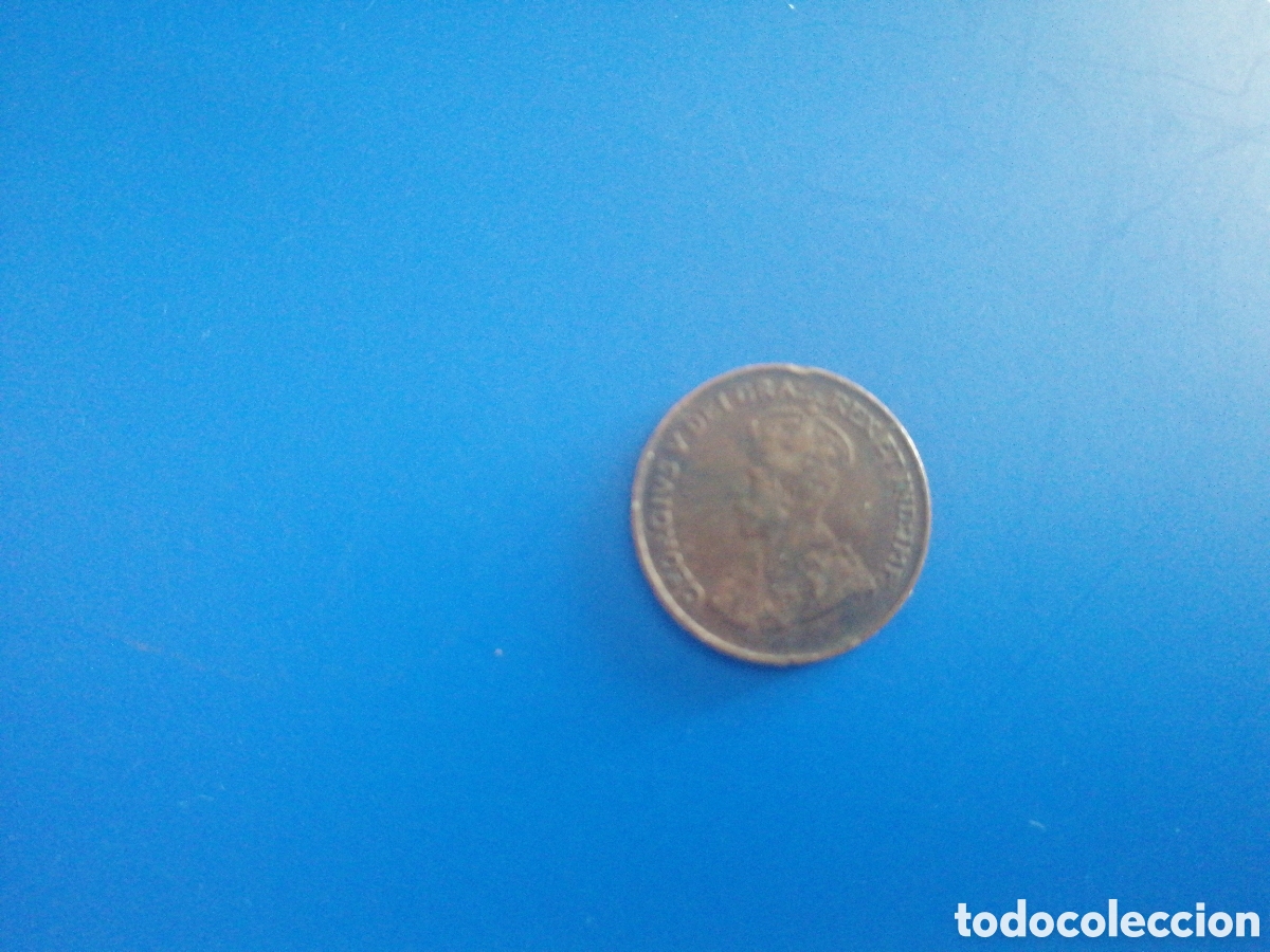 Monedas antiguas de Am&eacute;rica: 1 cent de Canad&aacute; 1921 - Foto 2