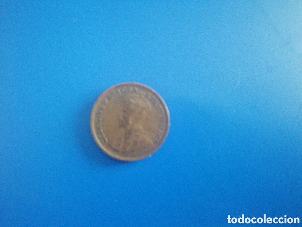 Monedas antiguas de Am&eacute;rica: 1 cent de Canad&aacute; 1934 - Foto 2