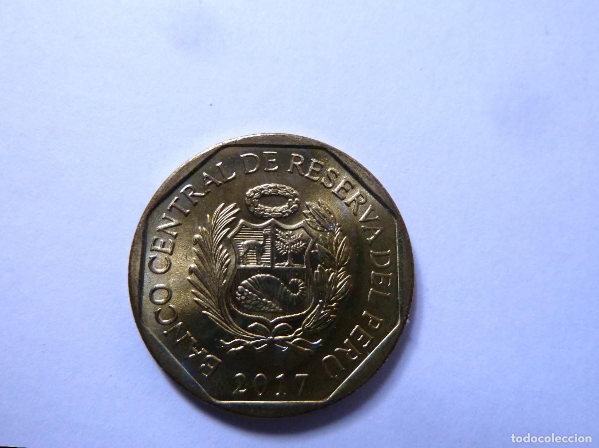 Monedas antiguas de Am&eacute;rica: Per&uacute;. 20 c&eacute;ntimos de sol. 2017. - Foto 1