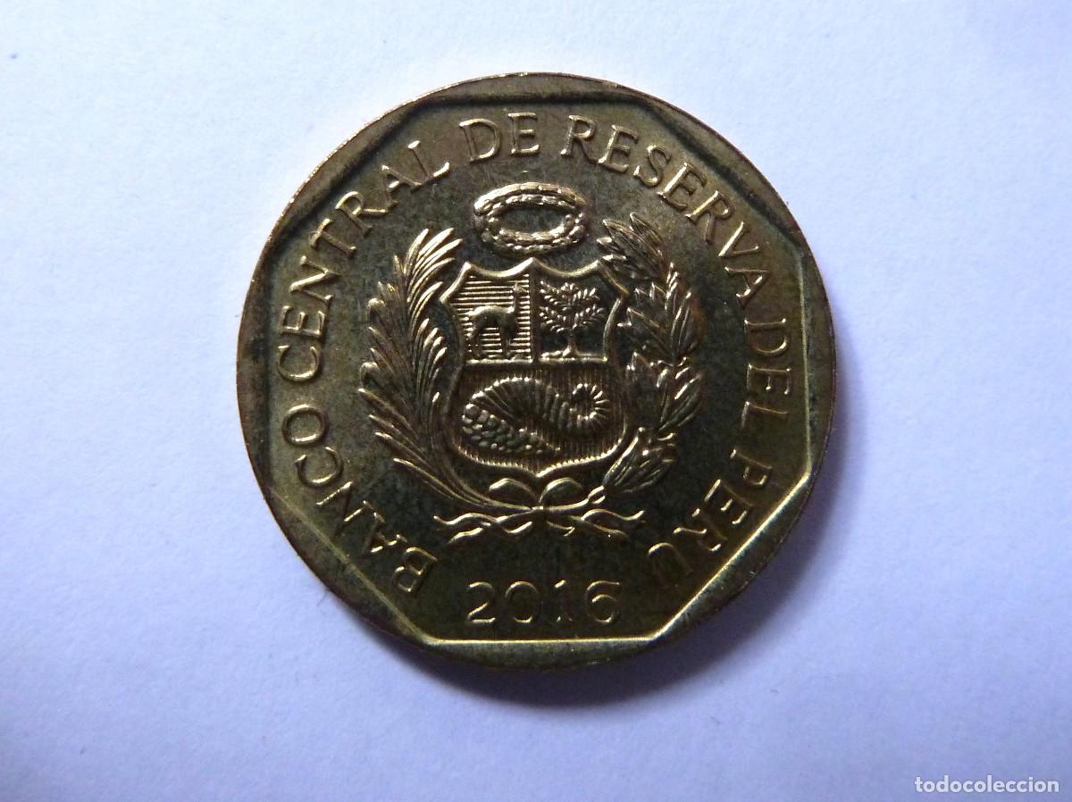 Monedas antiguas de Am&eacute;rica: Per&uacute;. 10 c&eacute;ntimos de sol. 2016 - Foto 1