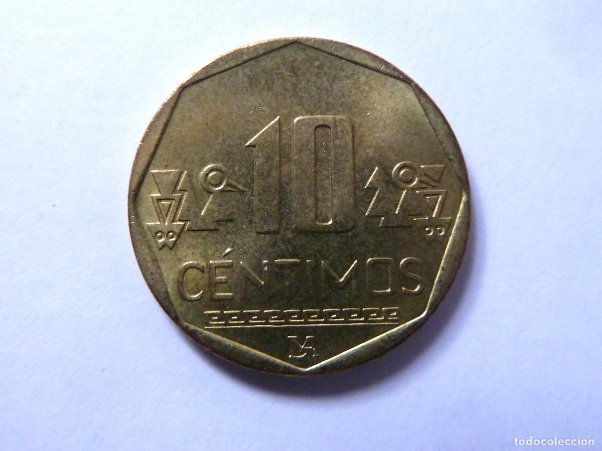 Monedas antiguas de Am&eacute;rica: Per&uacute;. 10 c&eacute;ntimos de sol. 2016 - Foto 2