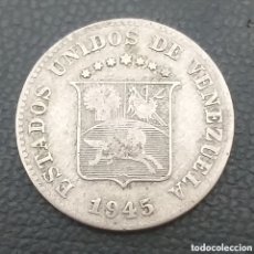 Monedas antiguas de América: VENEZUELA 5 CENTIMOS 1945. Lote 401078054