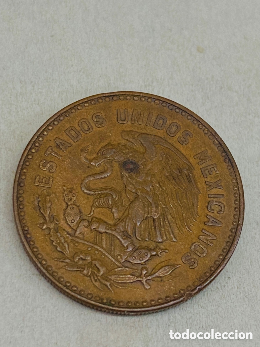 Monedas antiguas de Am&eacute;rica: Moneda de cincuenta centavos 1959 - Foto 2