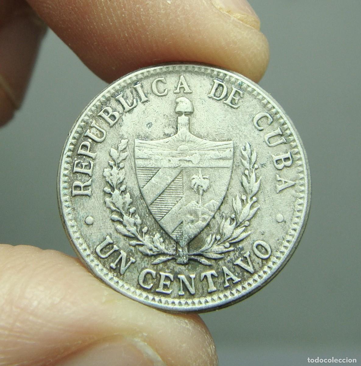 Monedas antiguas de Am&eacute;rica: 1 Centavo. Cuba - 1946 - Foto 1