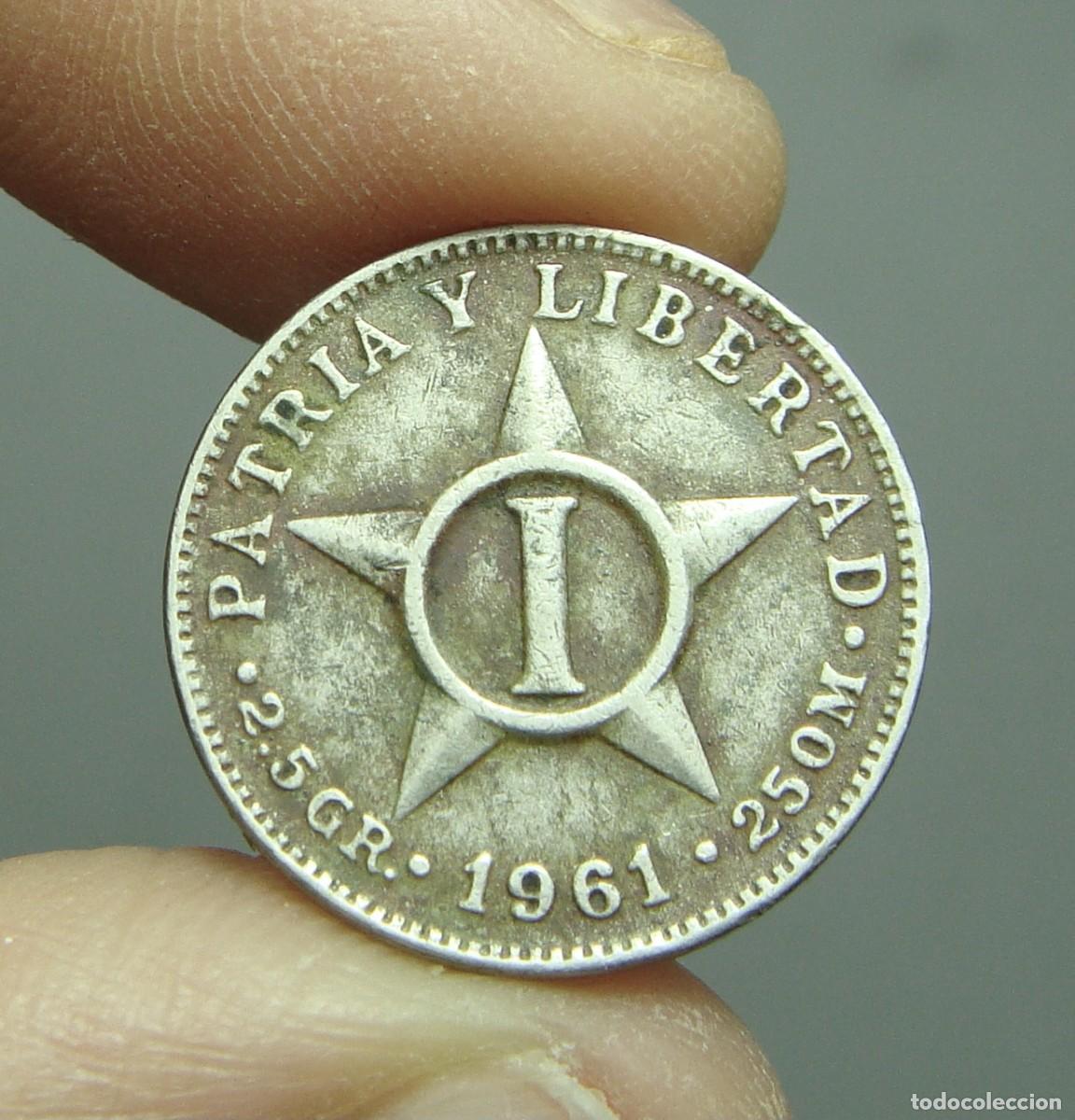 Monedas antiguas de Am&eacute;rica: 1 Centavo. Cuba - 1961 - Foto 1