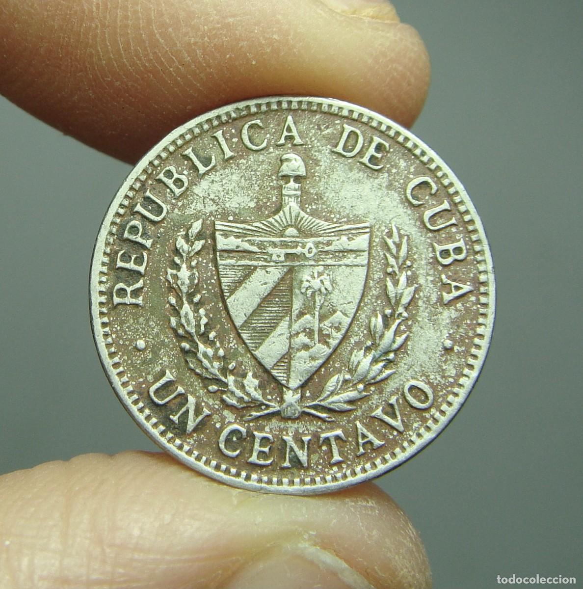 Monedas antiguas de Am&eacute;rica: 1 Centavo. Cuba - 1961 - Foto 2