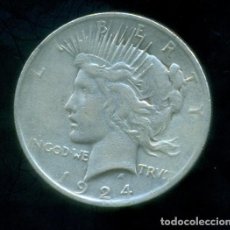 Monedas antiguas de América: ESTADOS UNIDOS - 1 DOLAR DE PLATA LIBERTY AÑO 1924.. Lote 401899004