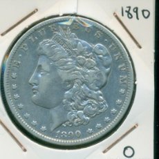 Monedas antiguas de América: ESTADOS UNIDOS - 1 DOLAR DE PLATA MORGAN AÑO 1890 O.. Lote 401910264