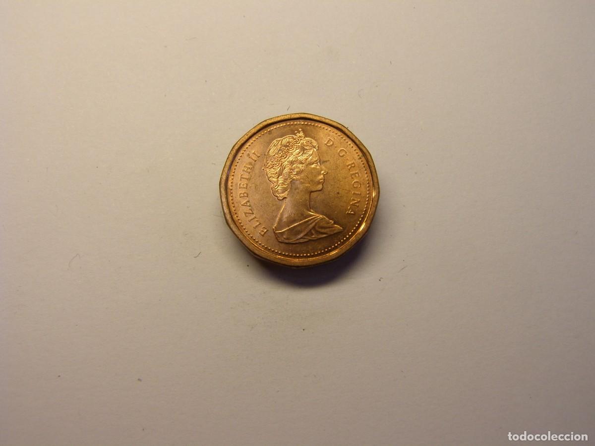 Monedas antiguas de Am&eacute;rica: Moneda 1 centavo, Canad&aacute;, a&ntilde;o 1984. - Foto 1