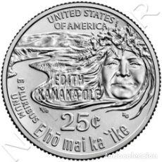 Monedas antiguas de América: USA 25 CENTS 2023 S EDITH KANAKAʻOLE - AMERICAN WOMEN QUARTERS. Lote 403007854