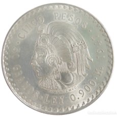 Monedas antiguas de América: 5 PESOS MEXICANOS 1947. PLATA LEY ,900. EBC +.. Lote 403343369