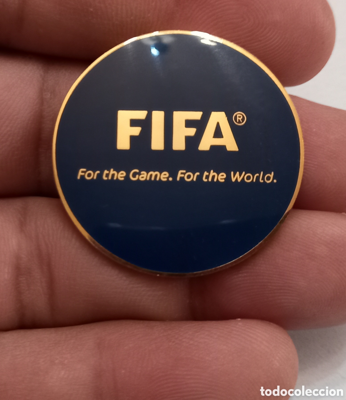 Monedas antiguas de Am&eacute;rica: Moneda de sorteo &aacute;rbitro Fifa env&iacute;o de M&aacute;laga - Foto 2