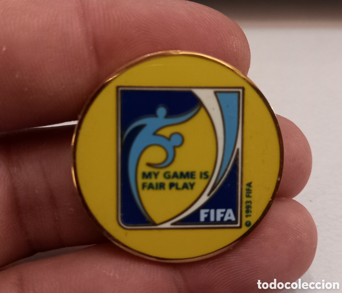 Monedas antiguas de Am&eacute;rica: Moneda de sorteo &aacute;rbitro Fifa env&iacute;o de M&aacute;laga - Foto 1