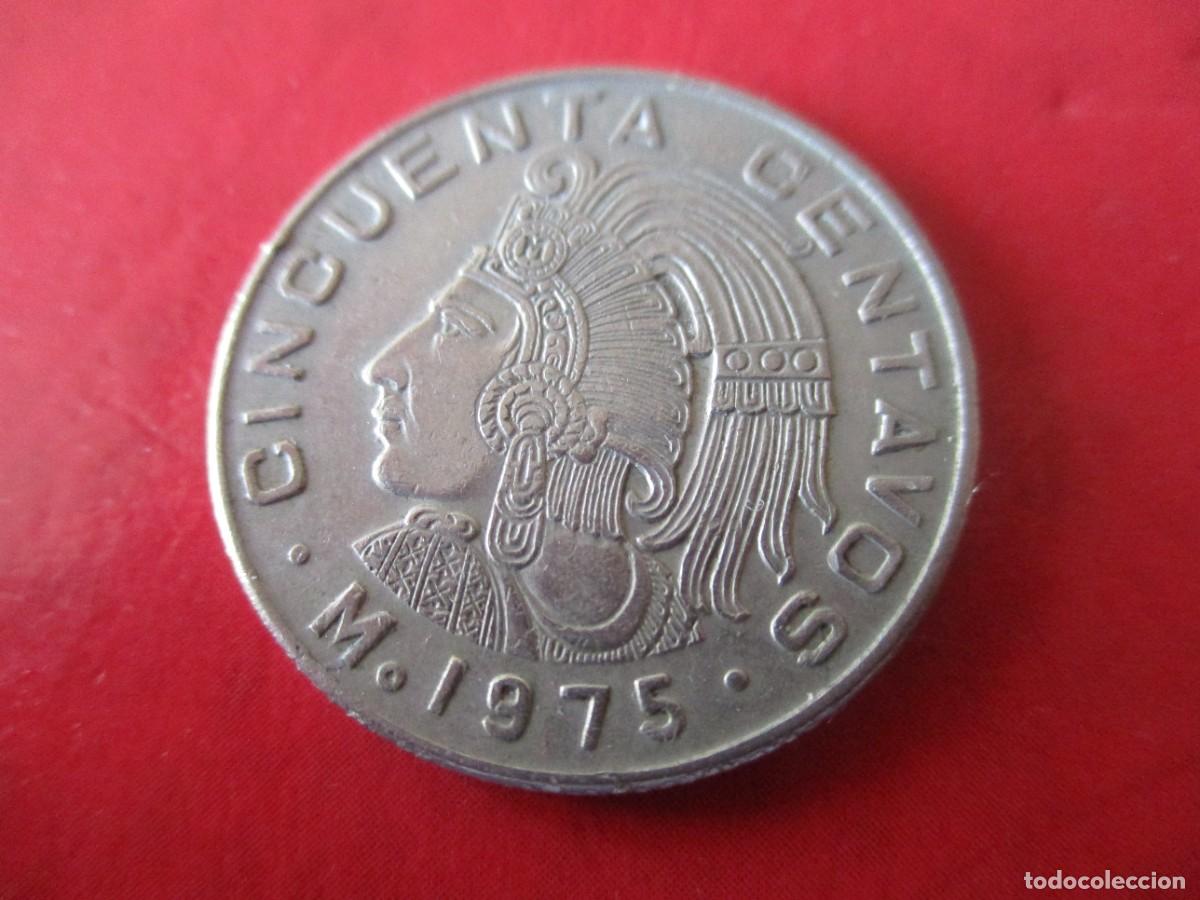 Monedas antiguas de Am&eacute;rica: Mexico. 50 centavos 1975 - Foto 1