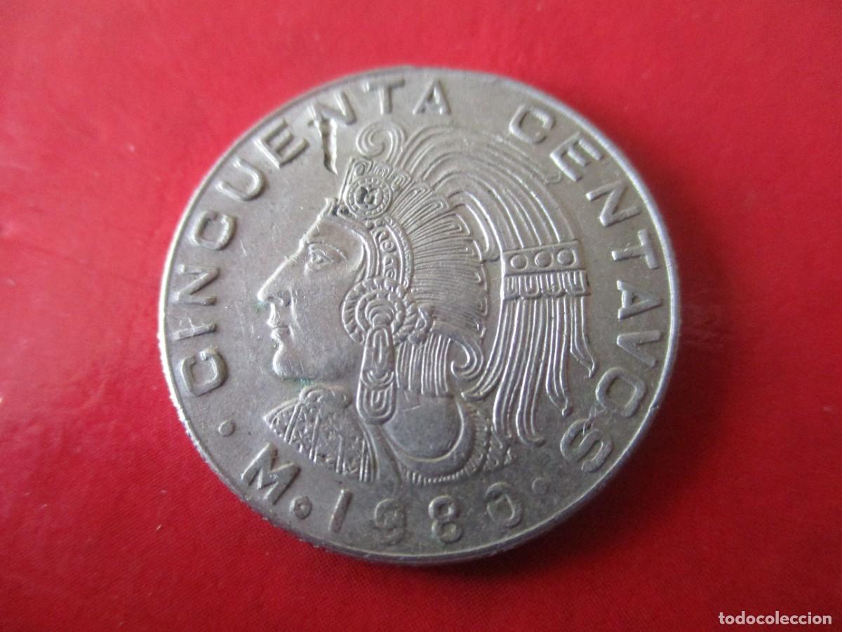 Monedas antiguas de Am&eacute;rica: Mexico. 50 centavos 1980 - Foto 1
