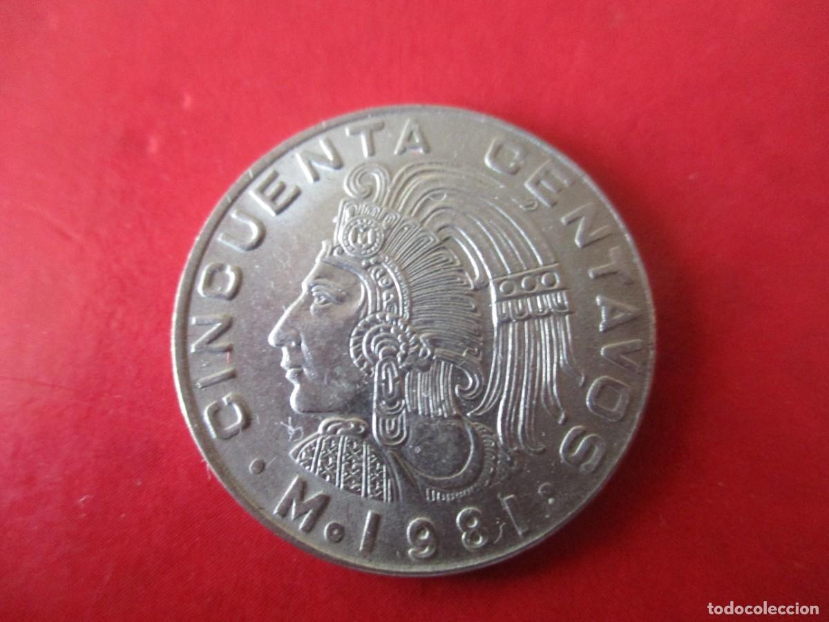 Monedas antiguas de Am&eacute;rica: Mexico. 50 centavos 1981 - Foto 1