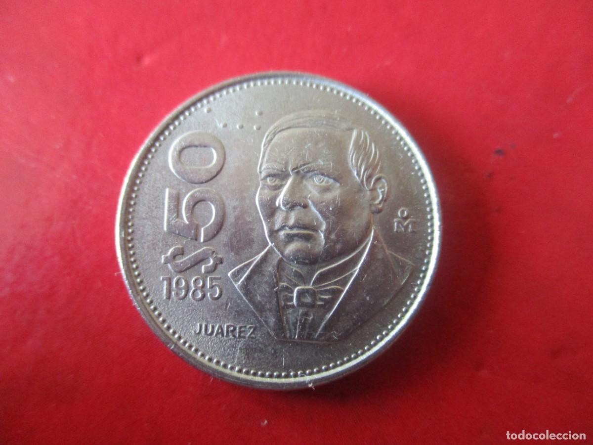 Monedas antiguas de Am&eacute;rica: Mexico. 50 centavos 1985 - Foto 1