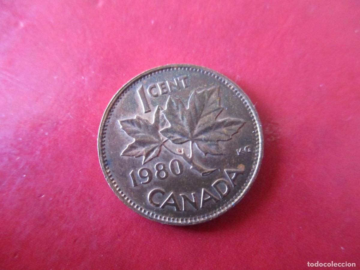 Monedas antiguas de Am&eacute;rica: Canada. 1 centimo de 1980 - Foto 1