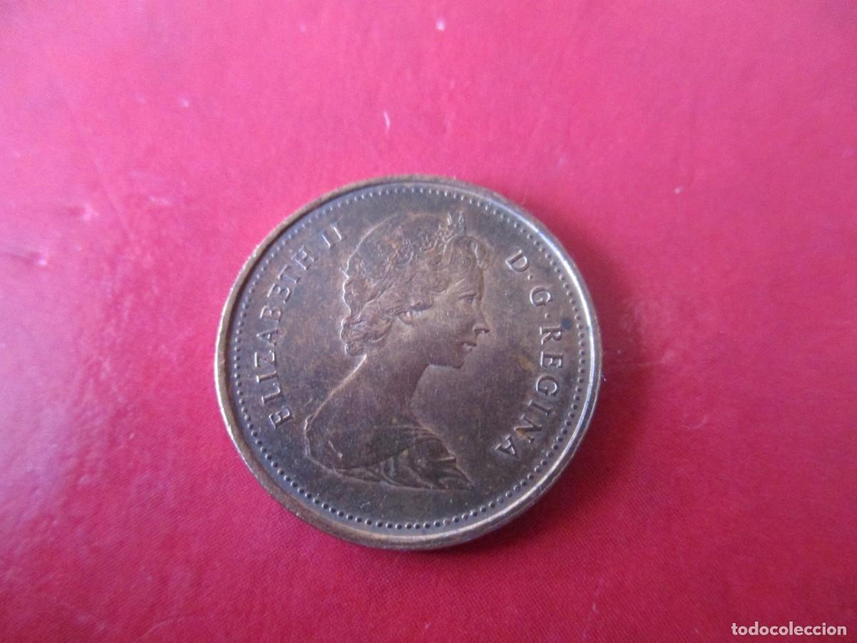 Monedas antiguas de Am&eacute;rica: Canada. 1 centimo de 1980 - Foto 2