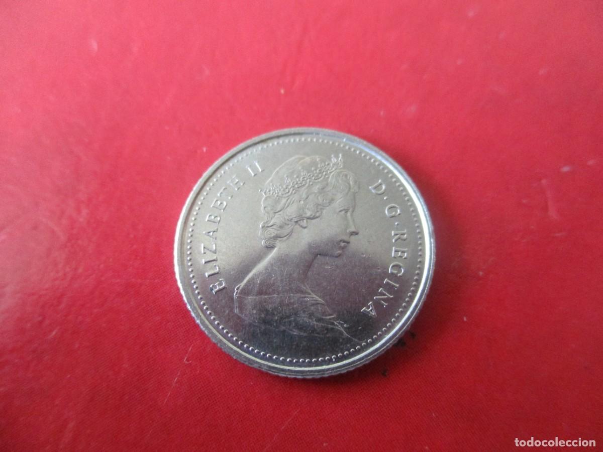 Monedas antiguas de Am&eacute;rica: Canada. 10 centimos de 1982 - Foto 2