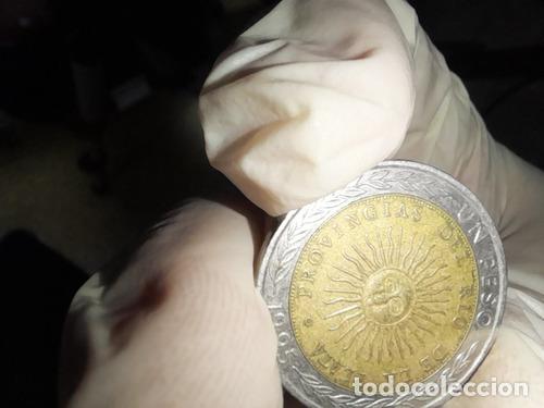 Monedas antiguas de Am&eacute;rica: moneda argentina con error de ortografia - Foto 1
