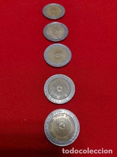 Monedas antiguas de Am&eacute;rica: moneda argentina 1 peso error g - Foto 1