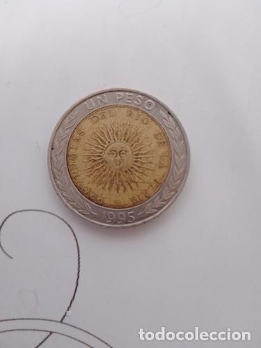 Monedas antiguas de Am&eacute;rica: moneda 1 peso argentina con error - Foto 1