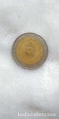 Monedas antiguas de Am&eacute;rica: moneda de 1 peso argentina - Foto 1