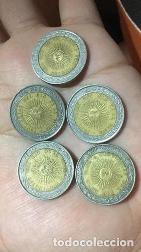 Monedas antiguas de Am&eacute;rica: moneda 1995 argentina provingia moneda error sin circular - Foto 1