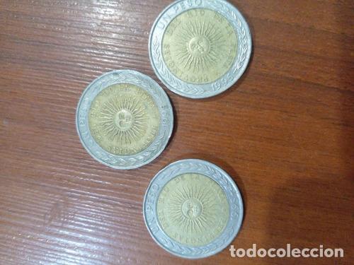 Monedas antiguas de Am&eacute;rica: monedas de 1 peso con error de acunacion - Foto 1