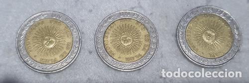 Monedas antiguas de Am&eacute;rica: moneda un peso error g argentina - Foto 1