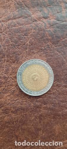 Monedas antiguas de Am&eacute;rica: moneda argentina con error provingias - Foto 1