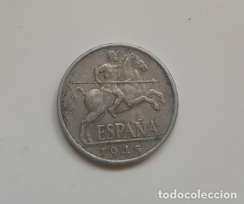 Monedas antiguas de Am&eacute;rica: moneda espana 10 centimos 1945 - Foto 1