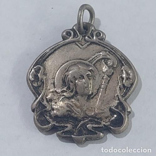 Monedas antiguas de Am&eacute;rica: medalla art nouveau instituto musical sta cecilia 34mm a3221