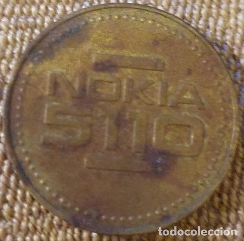 Monedas antiguas de Am&eacute;rica: nokia 5110 token moneda - Foto 1