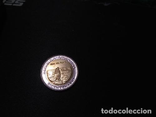 Monedas antiguas de Am&eacute;rica: moneda de 1 peso bicentenario - Foto 1