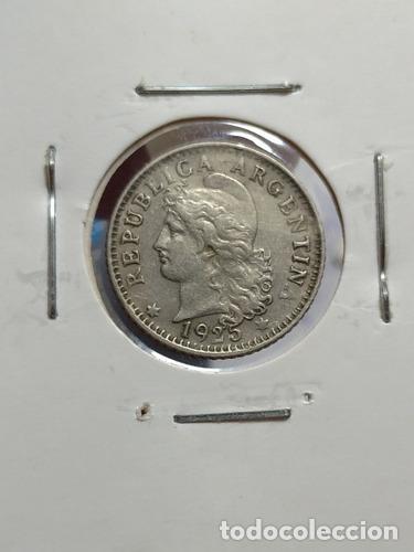 Monedas antiguas de Am&eacute;rica: moneda 5 centavos 1925 argentina Ed. 925 - Foto 1