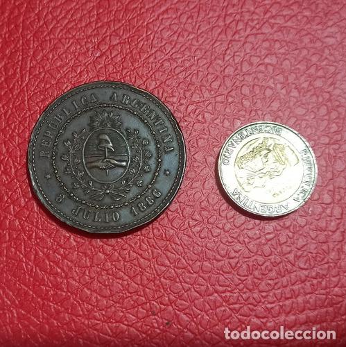 Monedas antiguas de Am&eacute;rica: numismatica medalla edificios escolares 1886 rgrande 2 - Foto 1