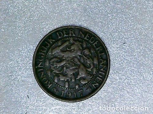 Monedas antiguas de Am&eacute;rica: holanda moneda 1 cent 1917 km 152 - Foto 1