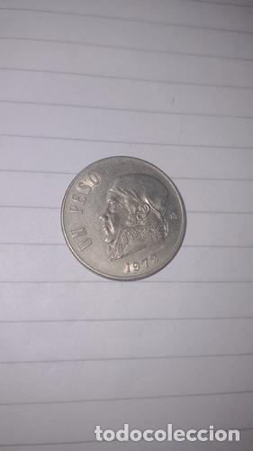 Monedas antiguas de Am&eacute;rica: moneda 1 peso mexico 1972 - Foto 1