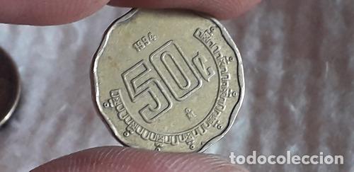 Monedas antiguas de Am&eacute;rica: mexico 50 centavos 1994 - Foto 1