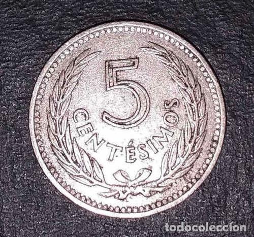 Monedas antiguas de Am&eacute;rica: moneda uruguay 5 centimos 1953 - Foto 1