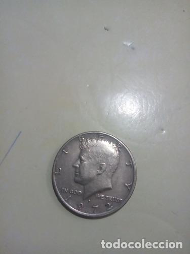 Monedas antiguas de Am&eacute;rica: moneda half dollar kennedy 1972 - Foto 1