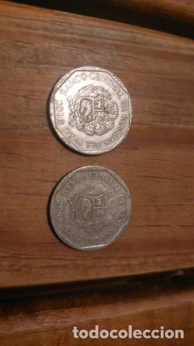 Monedas antiguas de Am&eacute;rica: lote de monedas chile y peru - Foto 1