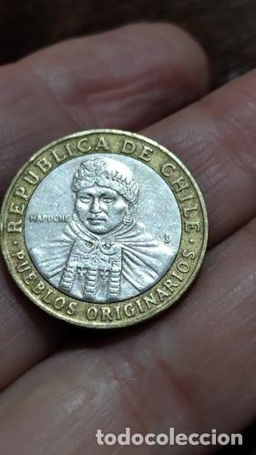 Monedas antiguas de Am&eacute;rica: moneda de chile pueblos originarios - Foto 1