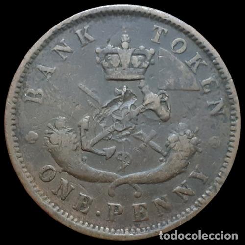 Monedas antiguas de Am&eacute;rica: canada one penny 1857 - Foto 1